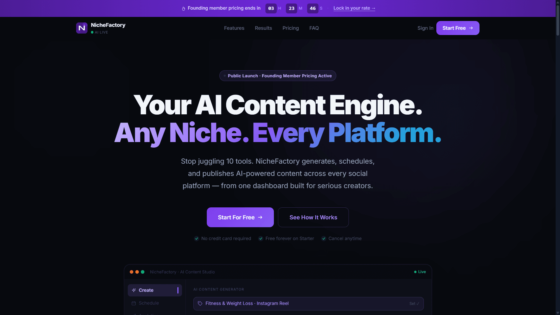 AI Niche Factory